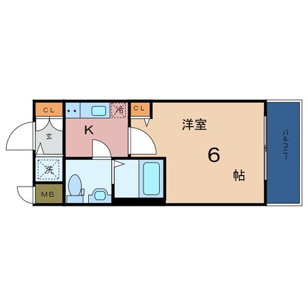 クレアート大阪トゥールビヨンの物件間取画像